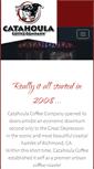 Mobile Screenshot of catahoulacoffee.com